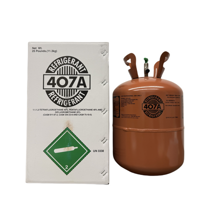25 lbs R-407A (R-407A) Refrigerant Gas
