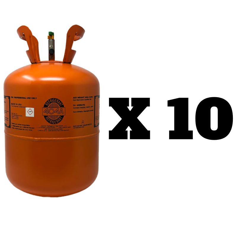 24 lbs R-404A Refrigerant, Factory Sealed, 100% Virgin - USA Brand