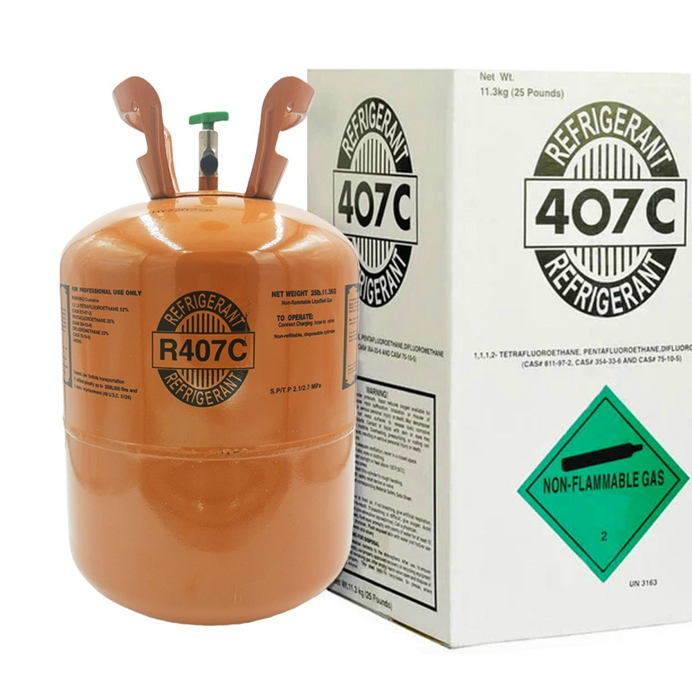 25 lbs R-407C (R-407C) Refrigerant Gas