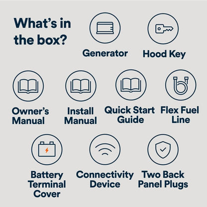 Generac 24kW Air-Cooled Auto Start Natural Gas or Propane Whole House Generator and 200 Amp Transfer Switch w/ Smart Monitoring 7326