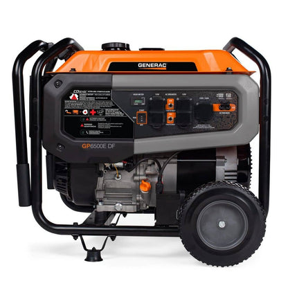 Generac 8125/6500-Watt-Electric Switch Duel Fuel Gasoline/Propane-Portable Generator w/ Cosense 81531