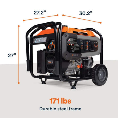 Generac 8125/6500-Watt-Electric Switch Duel Fuel Gasoline/Propane-Portable Generator w/ Cosense 81531