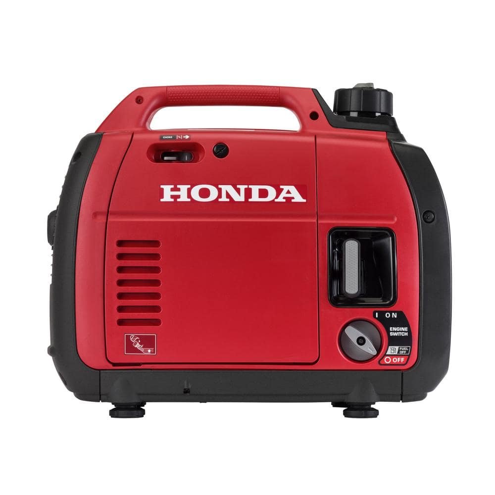 Honda 2,200-Watt/1,800-Watt Recoil Start Gasoline Powered Inverter Generator with Advanced CO Shutdown EU2200iTAN4