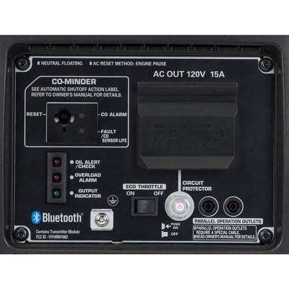 Honda 2,200-Watt/1,800-Watt Recoil Start Gasoline Powered Inverter Generator with Advanced CO Shutdown EU2200iTAN4
