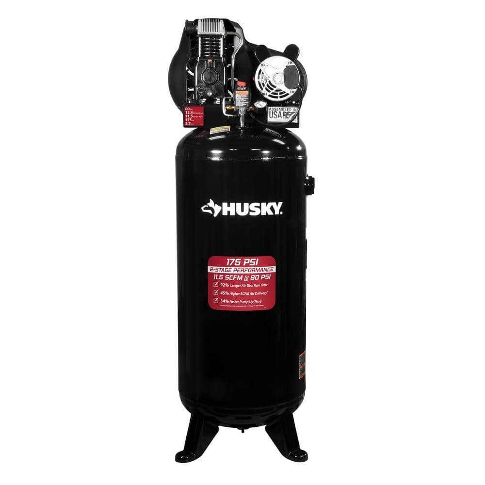 Ingersoll Rand 60 Gal. 135 PSI SS3 Vertical 3 HP 230-Volt 1-Phase Single-Stage Stationary Electric Air Compressor SS3L3