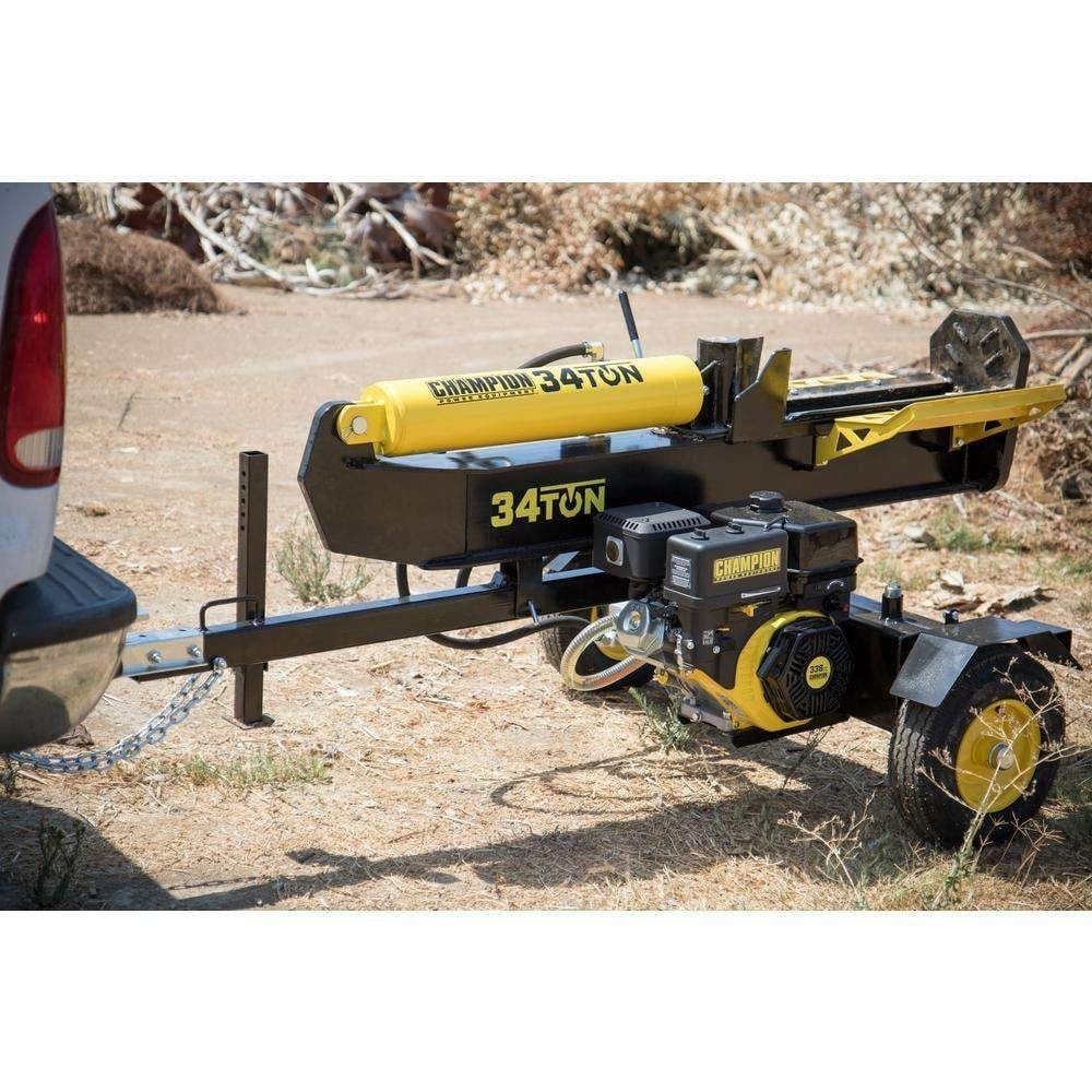 Champion 100425 34 Ton 338cc Horizontal/Vertical Log Splitter Manufacturer RFB Assembled