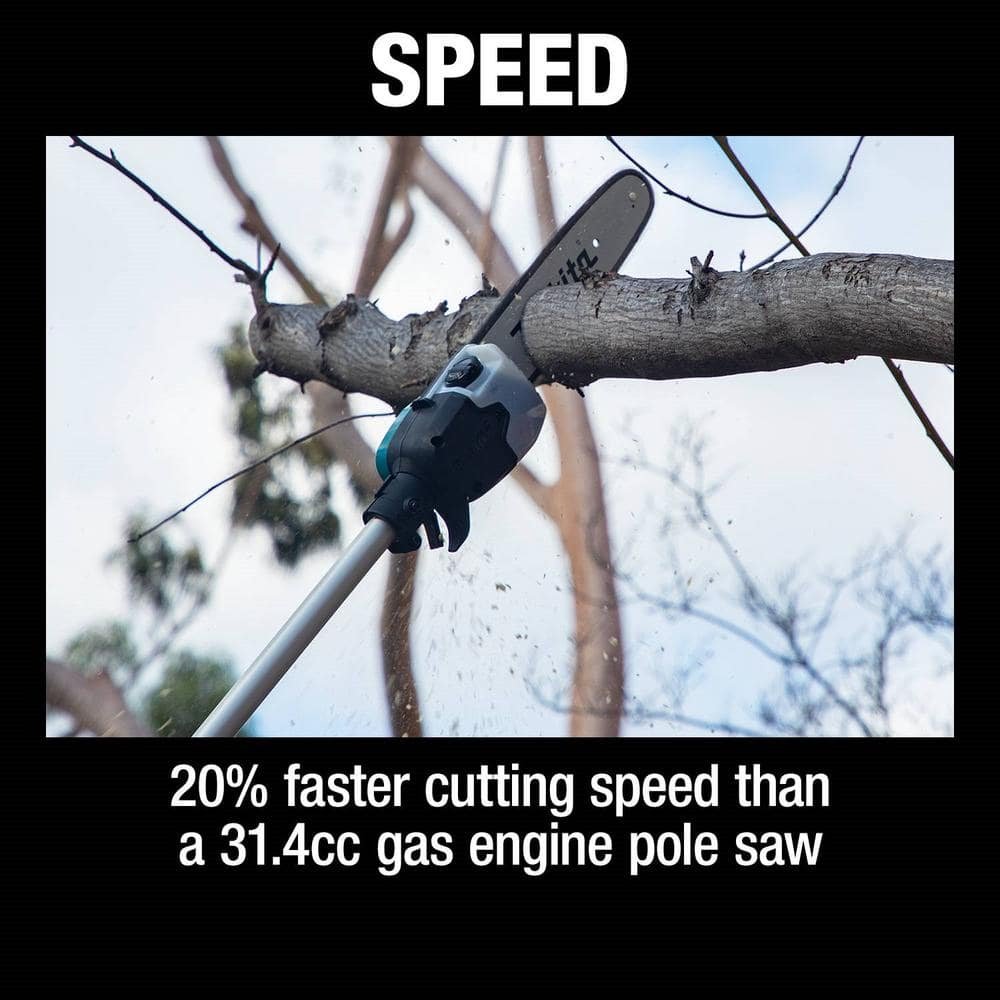 Makita LXT 18V X2 (36V) Lithium-Ion Brushless Cordless 10 in. Telescoping Pole Saw, 13 ft. L (Tool Only) XAU02ZB