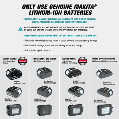 Makita 21 in. 18V X2 (36V) LXT Lithium-Ion Cordless Walk Behind Self Propelled Lawn Mower Kit with 4 Batteries (5.0 Ah) XML08PT1