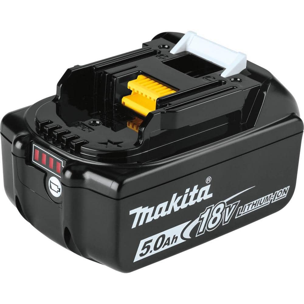 Makita 21 in. 18V X2 (36V) LXT Lithium-Ion Cordless Walk Behind Self Propelled Lawn Mower Kit with 4 Batteries (5.0 Ah) XML08PT1