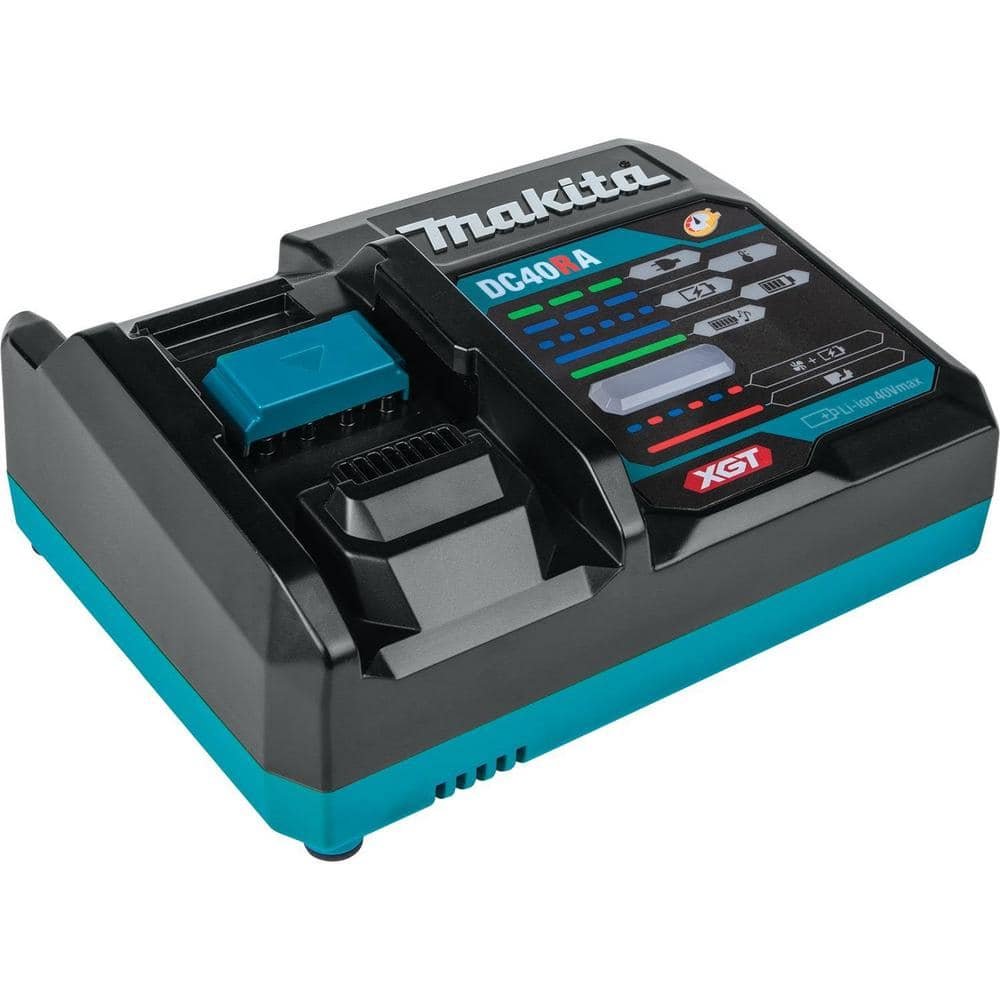Makita 40V max XGT Brushless Cordless 8-1/2 in. Dual-Bevel Sliding Compound Miter Saw Kit, AWS Capable (4.0Ah) GSL02M1