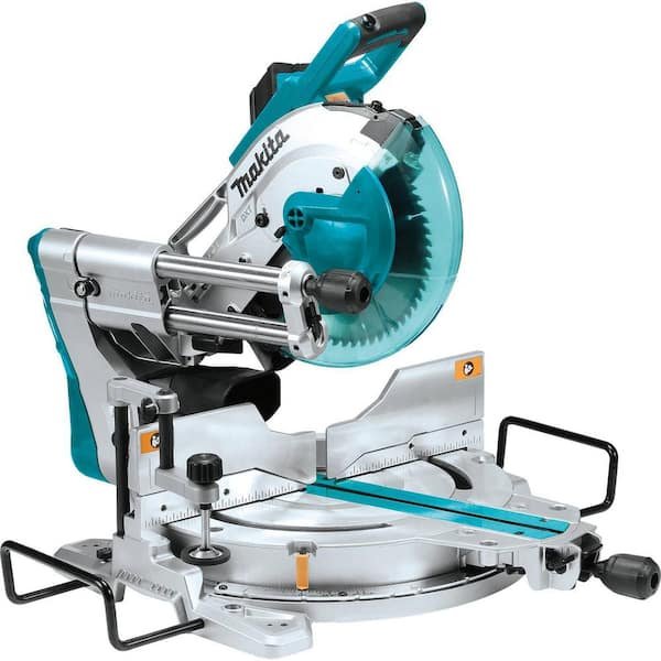 Makita 15 Amp 10 in. Dual Bevel Sliding Compound Miter Saw with Laser LS1019L