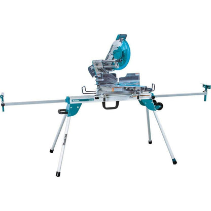 Makita 15 Amp 12 in. Dual-Bevel Sliding Compound Miter Saw with Laser and Stand LS1219LX