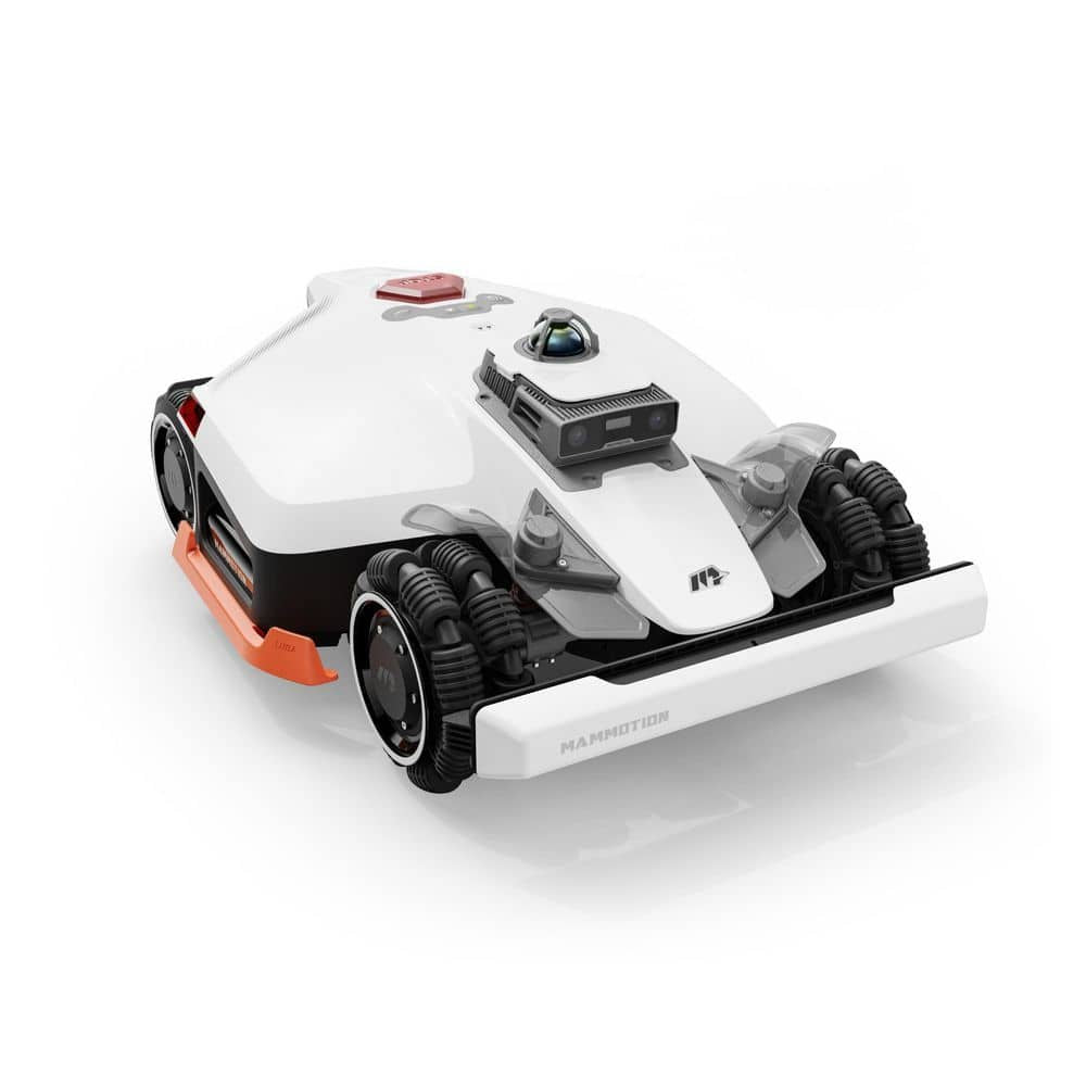 MAMMOTION Luba 3 AWD 16 in. 360° LiDAR Robot Lawn Mower (3/4 Acre) Adjustable Cutting Height(2.2 in. – 4 in.)All Terrain AI Vision LUBA 3 AWD 3000H