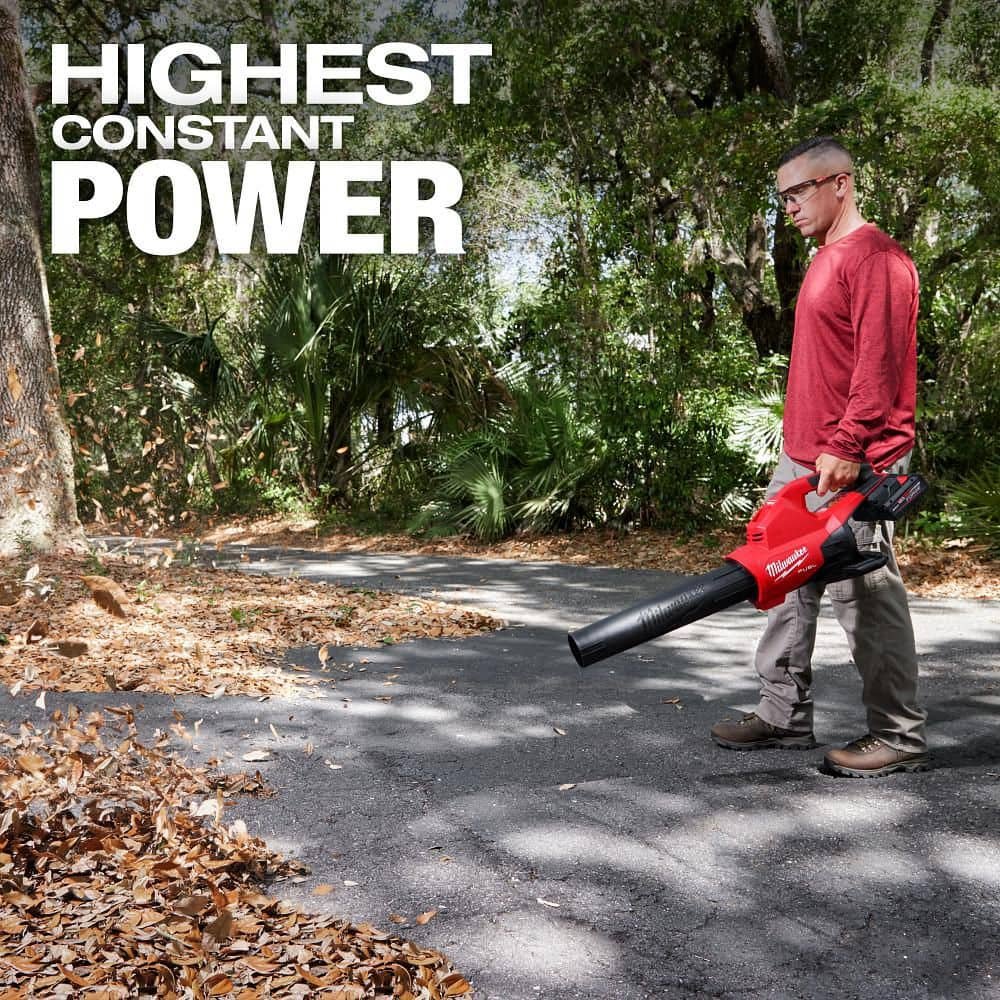 Milwaukee M18 FUEL Dual Battery 145 MPH 600 CFM 18V Brushless Cordless Blower w/ M18 14″ Chainsaw Kit, M18 FORGE Starter Kit 2824-20-2826-21T-48-59-1881