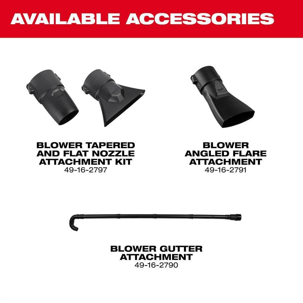 Milwaukee M18 FUEL Dual Battery 145 MPH 600 CFM 18V Brushless Cordless Blower w/ M18 14″ Chainsaw Kit, M18 FORGE Starter Kit 2824-20-2826-21T-48-59-1881