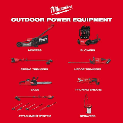 Milwaukee M18 FUEL Dual Battery 145 MPH 600 CFM 18V Brushless Cordless Battery Powered Blower w/(2) 8.0 Ah FORGE Battery, Charger 2824-20-48-59-1888
