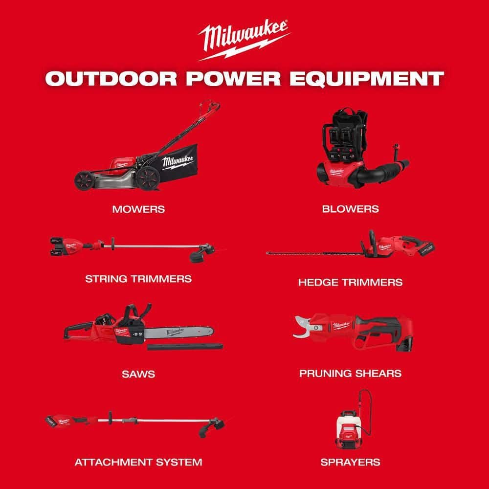 Milwaukee M18 FUEL 10 in. 18V Lithium-Ion Brushless Electric Cordless Telescoping Pole Saw Kit w/12.0 Ah Battery and Rapid Charger 3013-21