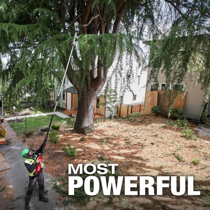 Milwaukee M18 FUEL 10 in. 18V Lithium-Ion Brushless Electric Cordless Telescoping Pole Saw Kit w/12.0 Ah Battery and Rapid Charger 3013-21