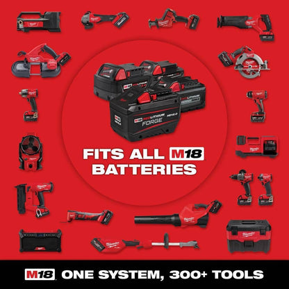 Milwaukee M18 FUEL 10 in. 18V Lithium-Ion Brushless Electric Cordless Telescoping Pole Saw Kit w/12.0 Ah Battery and Rapid Charger 3013-21