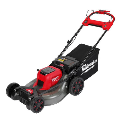 Milwaukee M18 FUEL Brushless Cordless 21 in. Walk Behind Dual Battery Self-Propelled Mower w/(2) 12.0Ah FORGE Battery and Charger 2823-22HD
