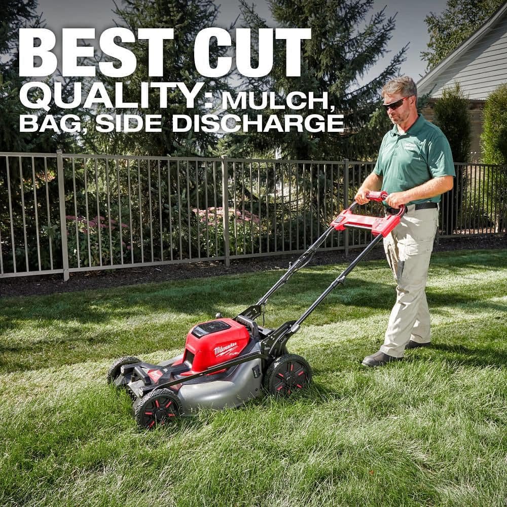 Milwaukee M18 FUEL Brushless Cordless 21 in. Walk Behind Dual Battery Self-Propelled Mower (Tool-Only) 2823-20