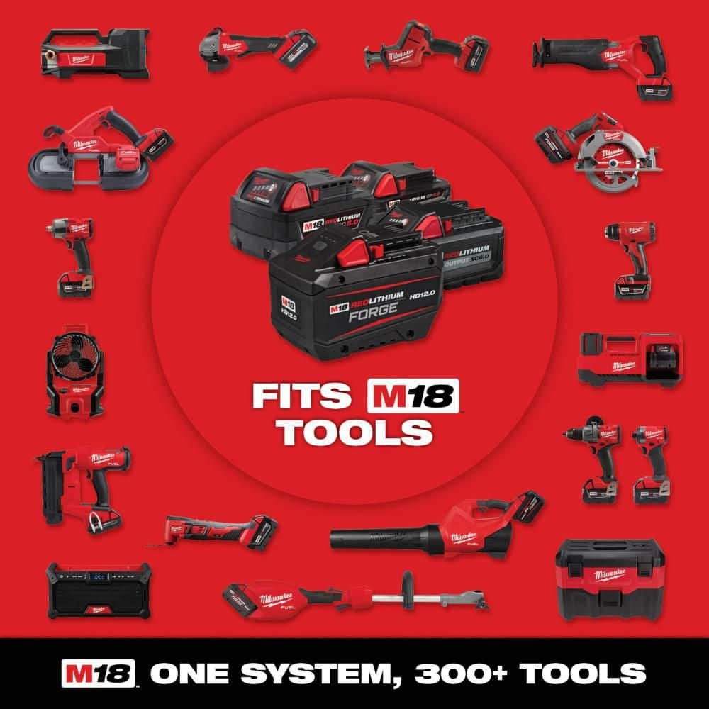 Milwaukee M18 FUEL 18V Lithium-Ion Brushless Cordless 12 in. Dual Bevel Sliding Compound Miter Saw (Tool-Only) 2739-20