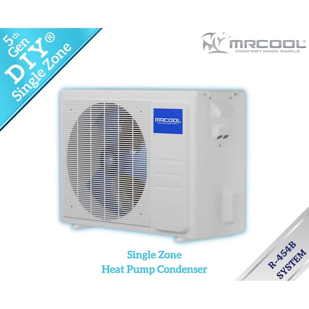 MRCOOL DIY 5th Gen 18000 BTU 22.5 SEER2 1.5-Ton Mini-Split Heat Pump Complete System-25 ft. Pre-Charged Line Set-230-Volt-R454B DIY-18-HP-WM-230D25-O-CMB