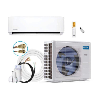 MRCOOL DIY 5th Gen 18000 BTU 22.5 SEER2 1.5-Ton Mini-Split Heat Pump Complete System-25 ft. Pre-Charged Line Set-230-Volt-R454B DIY-18-HP-WM-230D25-O-CMB
