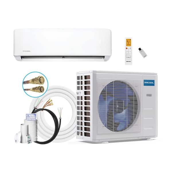 MRCOOL DIY 5th Gen 36000 BTU 18 Seer2 3-Ton Mini-Split Heat Pump Complete System-25 ft. Pre-Charged Line Set-230-Volt-R454B DIY-36-HP-WM-230D25-O-CMB
