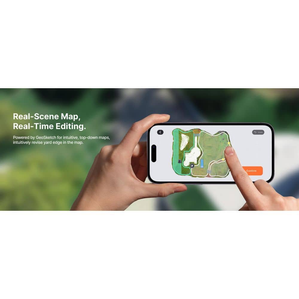 NAVIMOW i215 8.6 in. Robot Lawn Mower (1/2 Acre) LiDAR + Vision, Auto Mapping, App Control, Multi-Zone, AI Obstacle Avoidance i215 LiDAR
