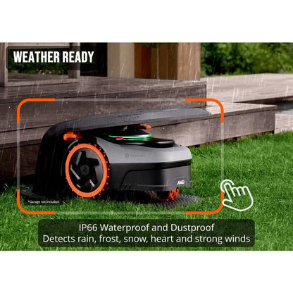 NAVIMOW i215 8.6 in. Robot Lawn Mower (1/2 Acre) LiDAR + Vision, Auto Mapping, App Control, Multi-Zone, AI Obstacle Avoidance i215 LiDAR