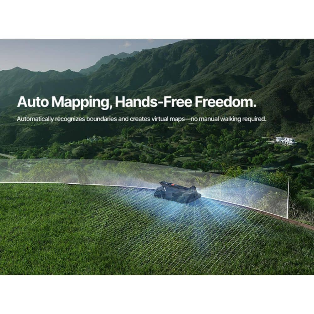NAVIMOW X450 17 in. Robot Lawn Mower (1 1/2 Acre) RTK + 360 Degree Camera, AWD, Weather Adaptive, AI Obstacle Avoidance X450