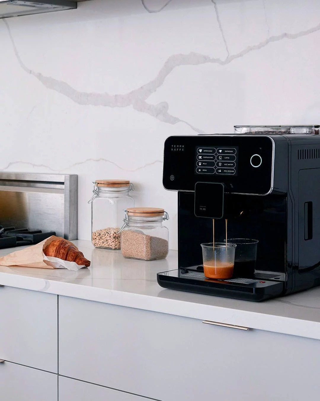 Terra Kaffe TK-01 Espresso Machine – Black