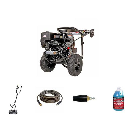 SIMPSON 4200 PSI 4.0 GPM Gas Pressure Washer with HONDA GX390, 20 in. Surface Cleaner, 100 ft. Hose