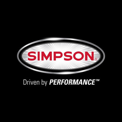 SIMPSON 3600 PSI 2.5 GPM Gas Pressure Washer, Honda GX200 Engine and Aluminum Frame, Commercial Cold Water Power Washer ALH3425-S