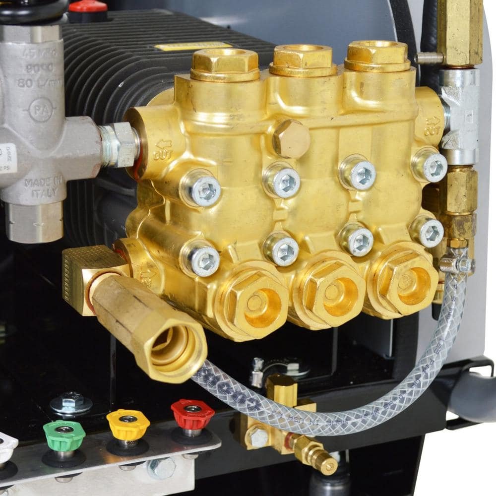 SIMPSON 5000 PSI 5.0 GPM Belt Drive Gas Pressure Washer, Honda GX690 Engine, Commercial Cold Water Power Washer WS5050H