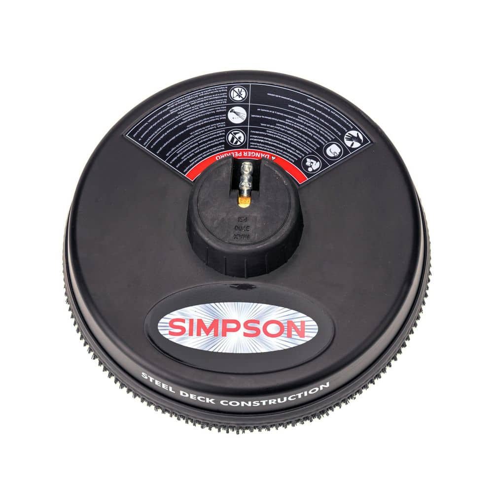 SIMPSON 3300 PSI 2.5 GPM Gas Pressure Washer with HONDA GX200, 15 in. Surface Cleaner, Turbo Nozzle and 1 Gal. Cleaner Combo