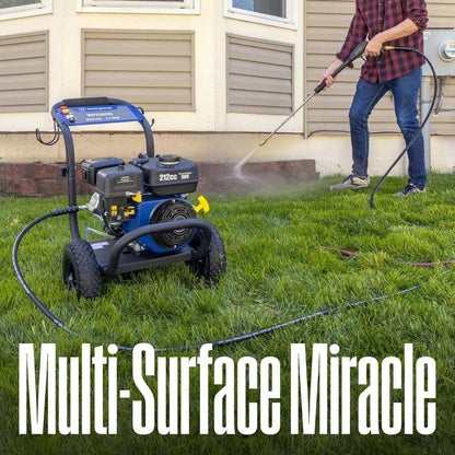 Westinghouse 3600 PSI 2.7 GPM 212cc Gas Powered Triplex Pump Cold Water Pressure Washer with 5-Quick Connect Nozzles WPX3600