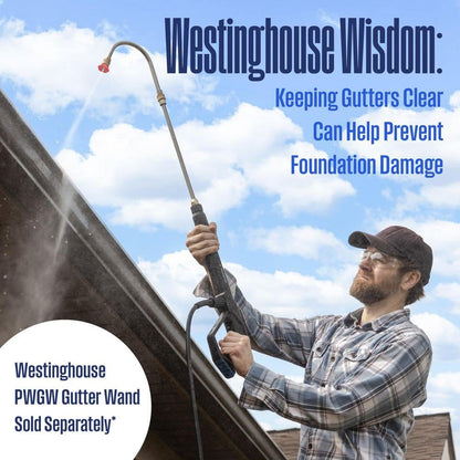 Westinghouse 3600 PSI 2.7 GPM 212cc Gas Powered Triplex Pump Cold Water Pressure Washer with 5-Quick Connect Nozzles WPX3600
