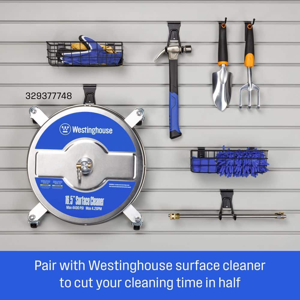 Westinghouse 3800 PSI 3.6 GPM 274cc Gas Powered Triplex Pump Cold Water Pressure Washer with 5-Quick Connect Nozzles WPX3800