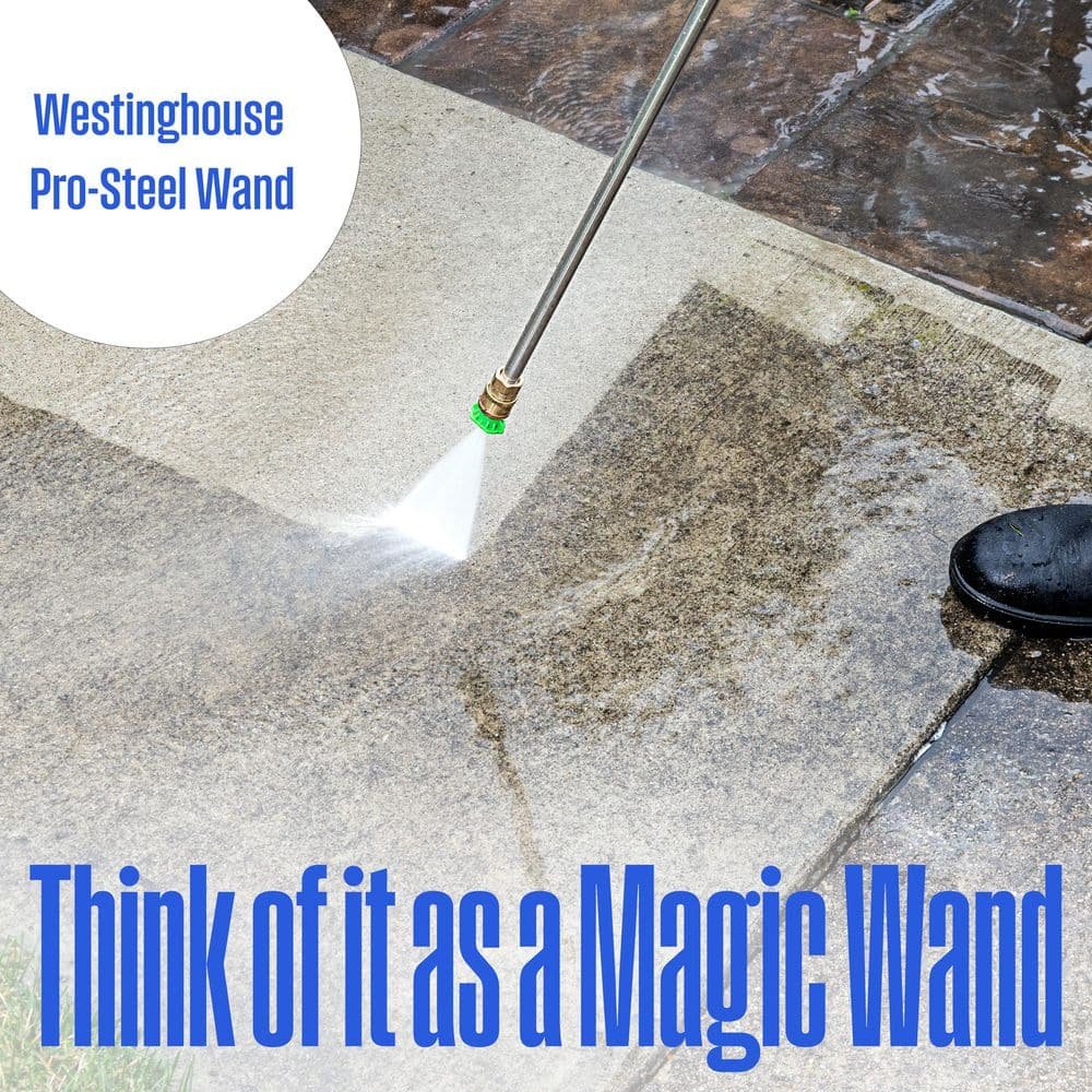 Westinghouse 3800 PSI 3.6 GPM 274cc Gas Powered Triplex Pump Cold Water Pressure Washer with 5-Quick Connect Nozzles WPX3800