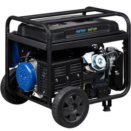 Westinghouse 12,500/9,500-Watt Remote Electric Start Dual Fuel Gas and Propane Powered Portable Generator w/ 50 Amp Outlet, CO Sensor WGen9500DFc
