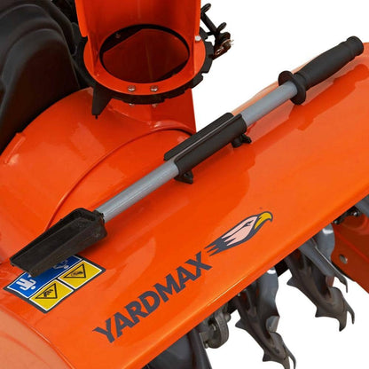 YARDMAX 24 in. 212cc Two-stage Self-propelled Gas Snow Blower with Push-button Electric Start YB6270